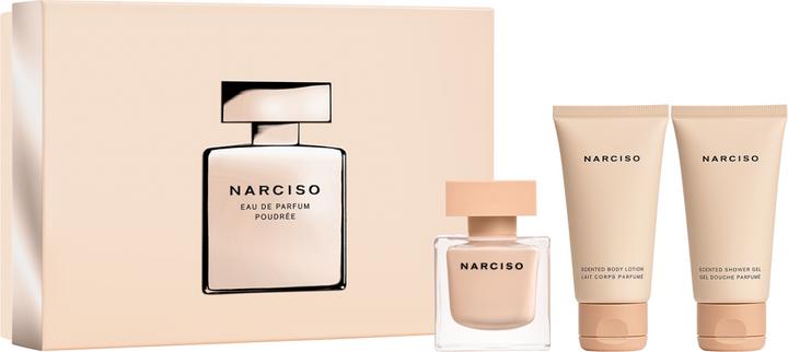 Actual product image Narciso Rodriguez Narciso Christmas 2023 Poudree Eau de Parfum 50 / Body Lotion Shower Gel (Fragrance set)
