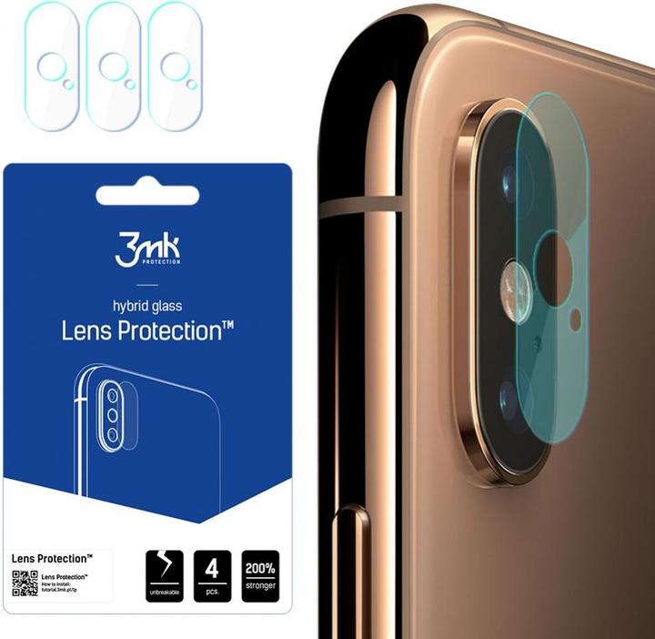 Image du produit 3MK hybrid glass Lens Protection for iPhone Xs Max (1 pièce(s), Apple iPhone XS Max)