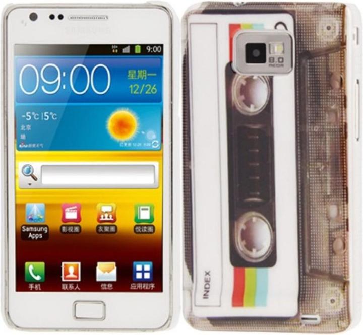 Produktbild König Design Schutzhülle Hard Case für Handy Samsung Galaxy s2 i9100 Kassette (Samsung Galaxy S2 I9100)