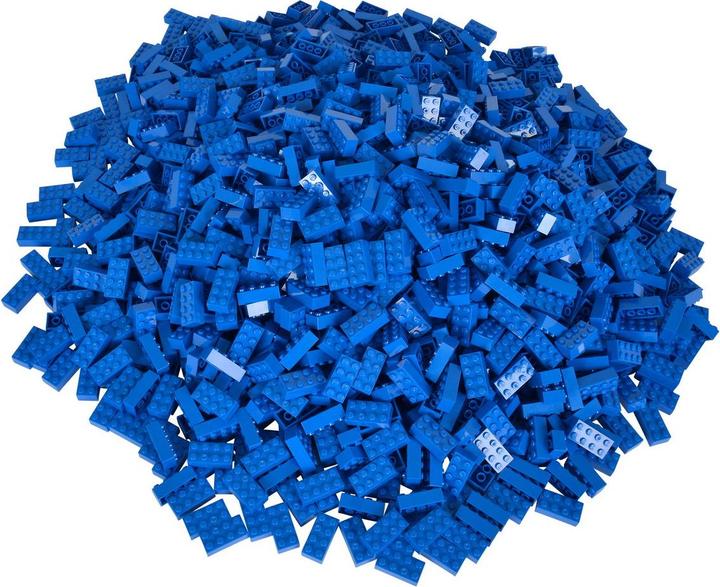 Produktbild Simba Blox 500 blaue 8er Steine lose