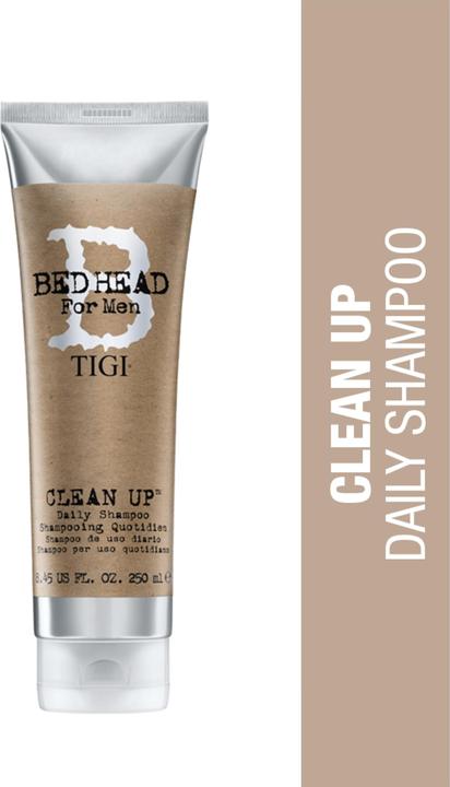 Actual product image Tigi Bed Head For Men - Clean up Daily Shampoo NEW (250 ml, Liquid shampoo)