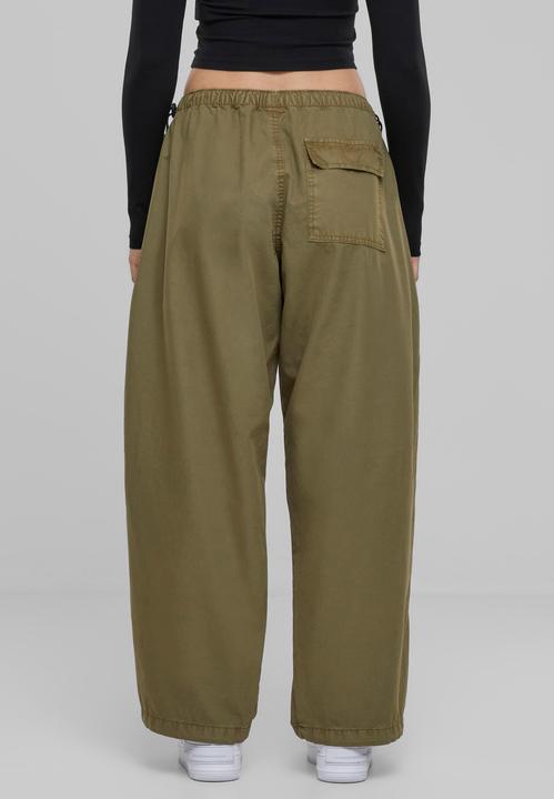 Actual product image Urban Classics Ladies Cotton Parachute Pants (XL)