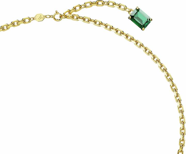 Produktbild Swarovski Millenia Halskette Verschiedene Schliffe Grün Gold (Metall mit Goldlegierungsschicht, 80 cm)