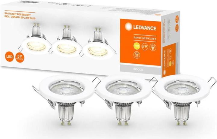 Produktbild Ledvance Recess (230 lm, GU10)