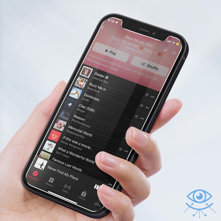 Image du produit Bigben Connected Protection d'écran avec filtre de lumière bleue (2 pièce(s), Apple iPhone 12 mini)