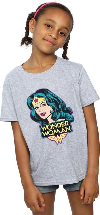 Produktbild Wonder Woman Mädchen Kopf TShirt (116)
