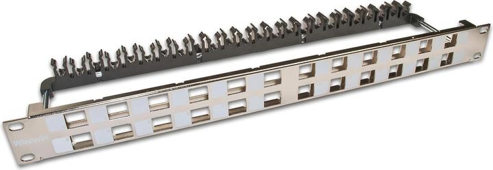 Produktbild Wirewin 24-Port 1HE Patchpanel, geschirmt