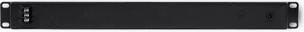 Produktbild Qoltec 54477 Patchpanel RACK 48V 24 Anschlüsse Passiver PoE-Injektor 1000m Schwarz (Proprietär 48V)