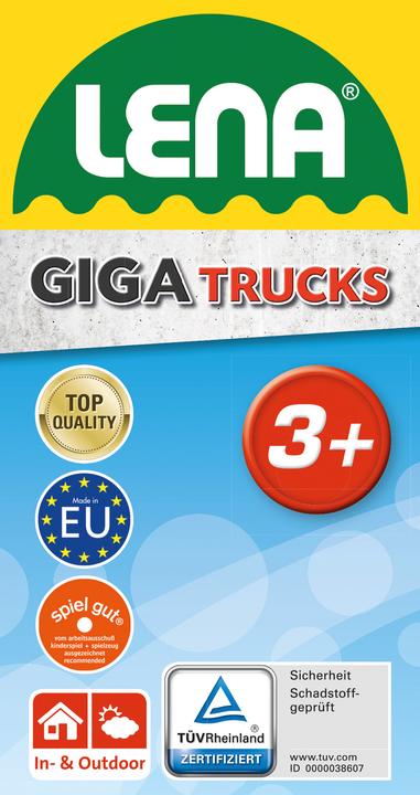 Actual product image Selecta Spielzeug GIGA TRUCKS Shovel Pro, 63cm