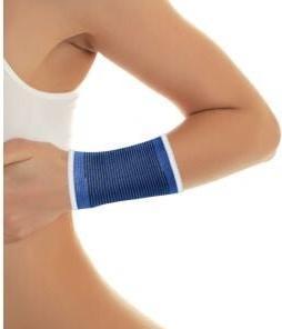 Produktbild Wundmed Elastische Sportbandage blau Handstütze Grösse L (L)