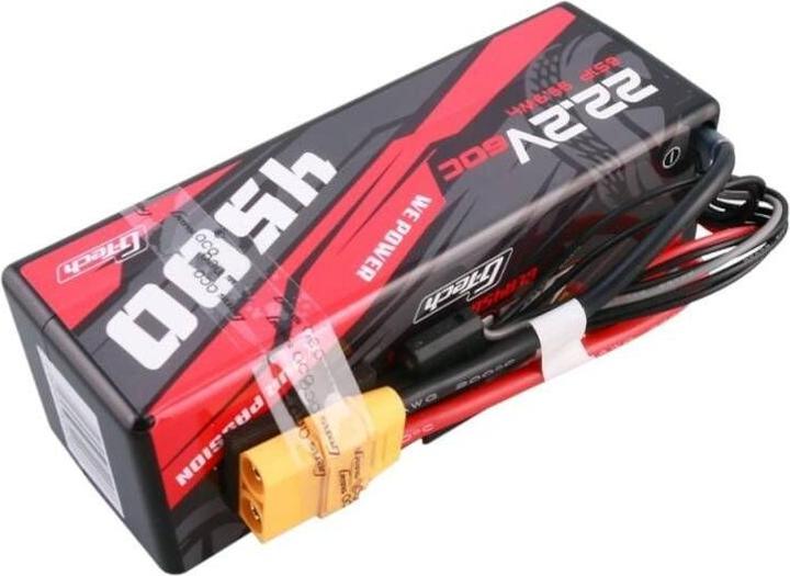 Produktbild Gens Ace G-Tech 4500mAh 6S1P 22.2V 60C HardCase RC car Lipo Battery 14 (22.20 V, 4500 mAh)
