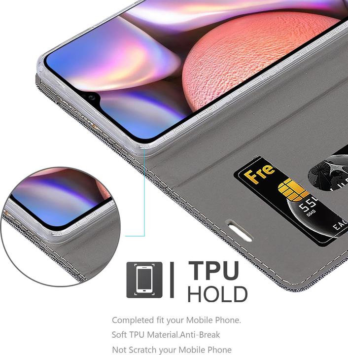 Produktbild Cadorabo Book Jeans Optik Cover (Samsung Galaxy A10s)