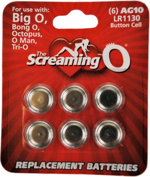 The Screaming O Batteries AG-10 (6 Stk., AG10)