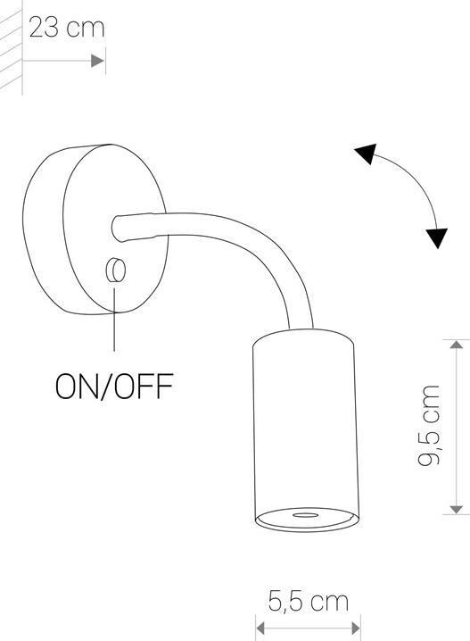 Immagine prodotto Nowodvorski Lampada Da Soffitto Occhio Flex Ottone 9067