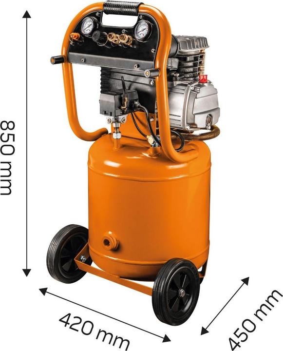Produktbild Neo Tools Vertical oil compressor 40l, 230V (40 l)