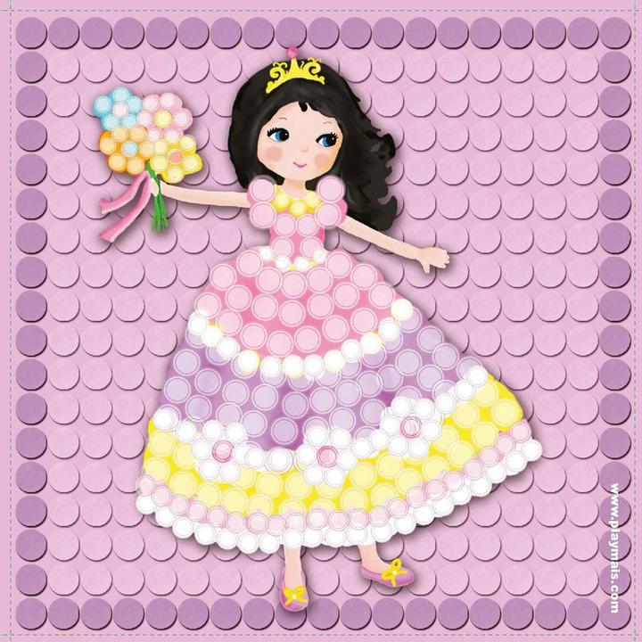 Produktbild PlayMais Mais Mosaik Princess spielen