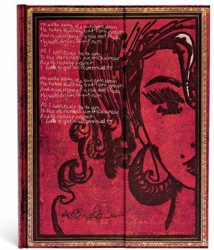 Image du produit Paperblanks Amy Winehouse - Carnet de notes (Spécial, À rayures, Couverture rigide)