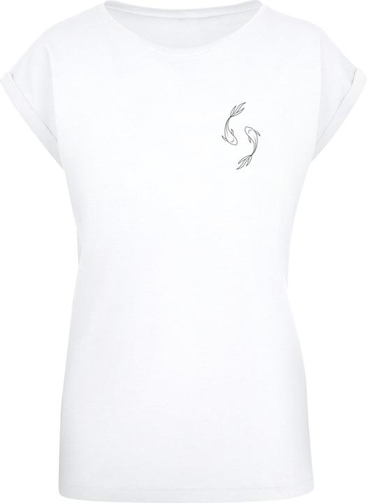 Merchcode Ladies Spring - Yin & Jang Fish T-Shirt - 117005