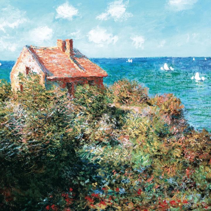 Actual product image Claude Monet 2023 (Hardcover, Spanish, French, Czech, Italian, Dutch, Polish, German, English)