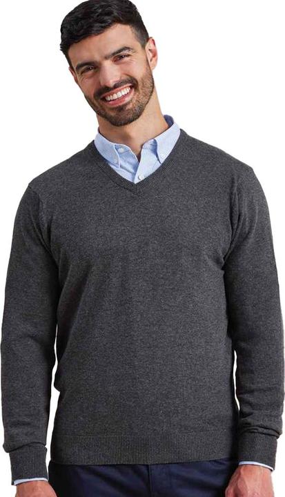 Immagine prodotto Premier Felpa Lavorato a maglia Scollo a V Uomo (4XL)