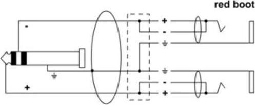 Produktbild Cordial Cfy Wgg (0.30 m, 6.3mm Klinke (Jack), 3.5mm Klinke (AUX))