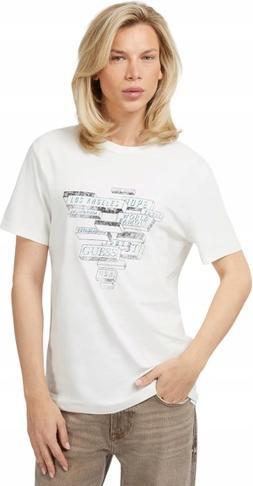 Guess Abstraktes Dreiecks-T-Shirt für Herren (XXL)