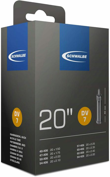 Productafbeelding Schwalbe Slang 20-24" DV7 (Dunlop (DV), 20", 40 mm)