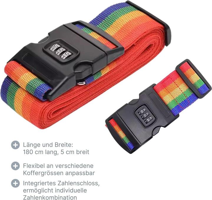 Actual product image Hermex Safety belt for suitcases (Case strap)