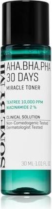Actual product image Some By Mi Miracle AHA BHA PHA Toner (Tonic water, 30 ml)