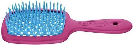 Actual product image Jäneke Small Superbrush Fuchsia/Turquoise with Honeycomb Structure