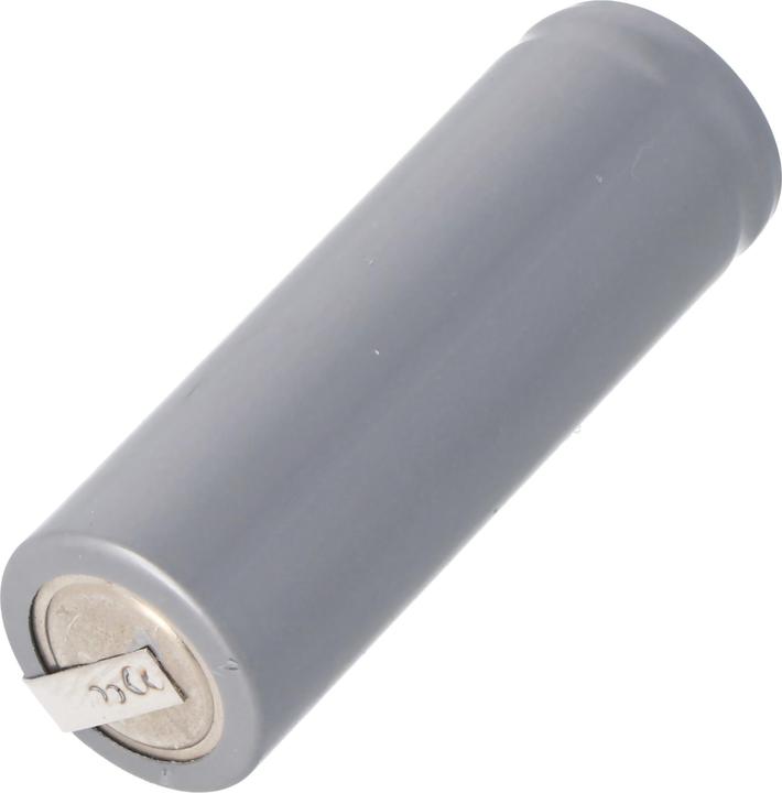 Actual product image Panasonic Akku HHR-120 für Rasierer, Rasierapperate mit Lötfahne U-Form (1 pcs., 4/5 AA, 1200 mAh)