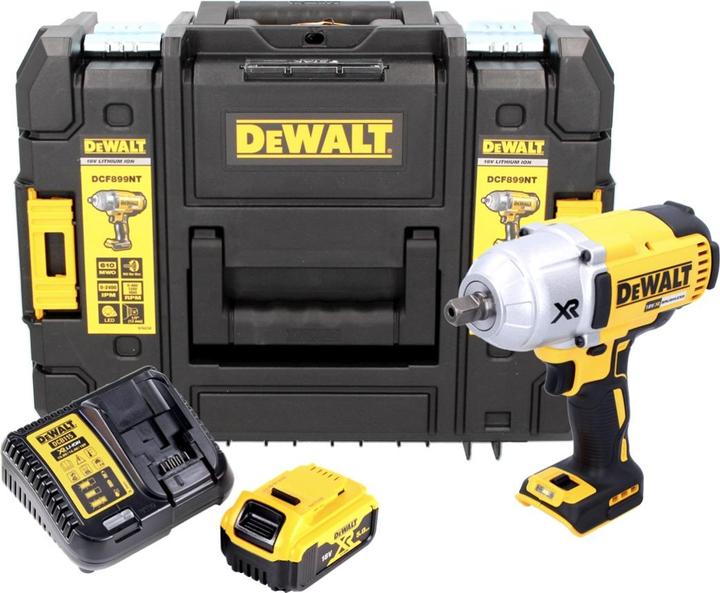 Produktbild DeWalt DCF 899 P1 Akku Schlagschrauber 18V 950Nm Brushless Kugelrastung + 1x Akku 5,0Ah + Ladegerät (Akkubetrieb)