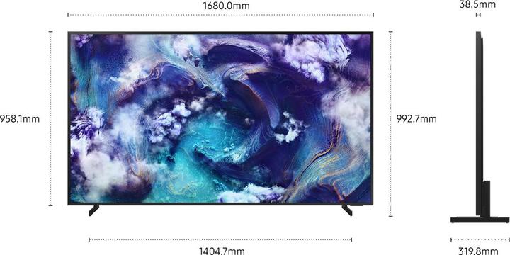 Produktbild Samsung QE75QN900F (75", QN900F, NeoQLED, Mini-LED, 8K, 2025)