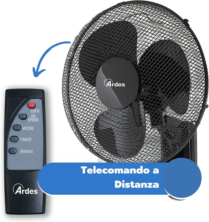 Image du produit Poly Pool Ventilateur mural AR5W40R, 40cm (59 dB)