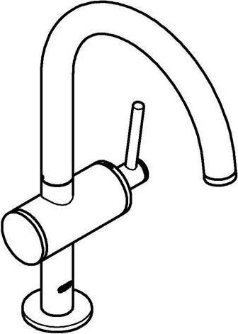 Produktbild Grohe Atrio Einhand-Waschtischbatterie L-Size