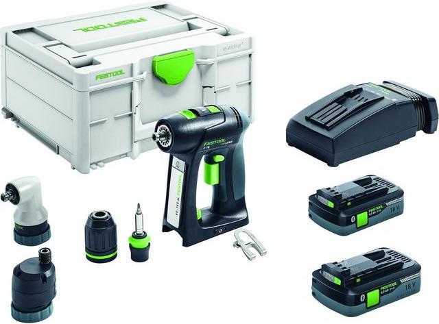 Produktbild Festool Akku-Bohrschrauber C 18 HPC 4,0 I-Set (Akkubetrieb)