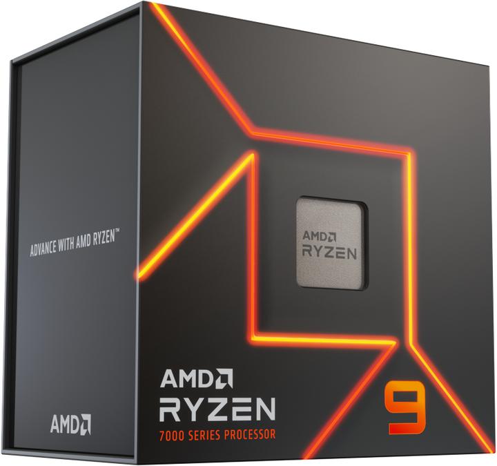 Actual product image AMD Ryzen 9 7900X (AM5, 4.70 GHz, 12 -Core)