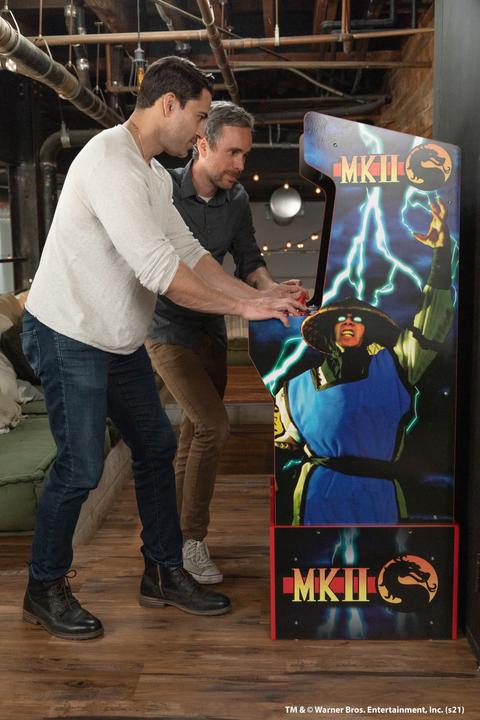 Actual product image Arcade1Up Midway Mortal Kombat Legacy Edition