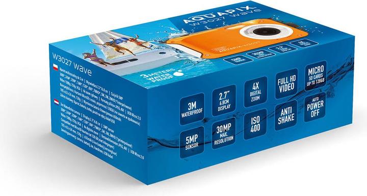Produktbild Easypix W3027 Wave (8 mm, 5 Mpx)