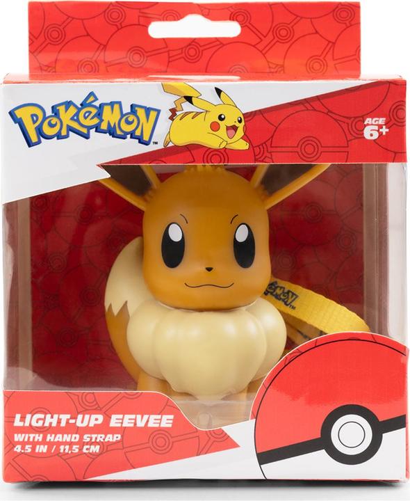 Actual product image Teknofun Pokémon - Figurine lumineuse Evoli avec dragonne