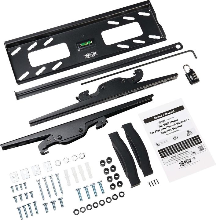 Actual product image Eaton Heavy-Duty Tilt Security Wall Mount for 81.28cm 32inch to 139.7cm 55inch TVs and Monitors (Wall, 55", 45 kg)