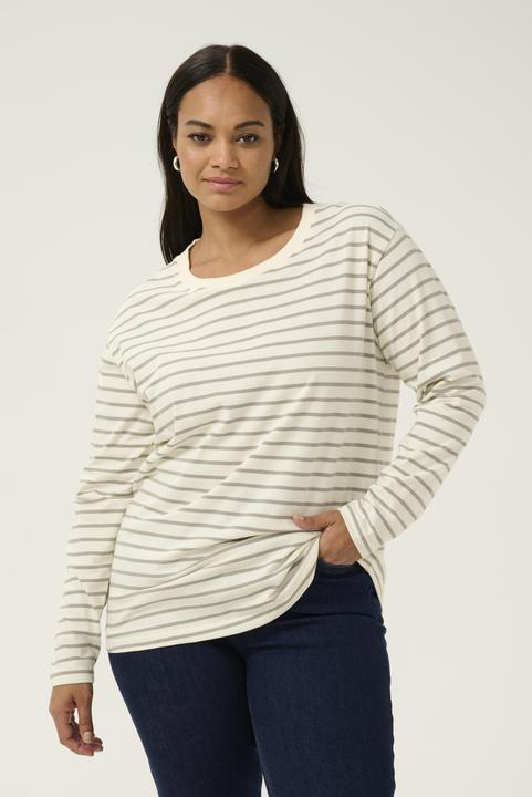 Grey stripe, antiquie white
