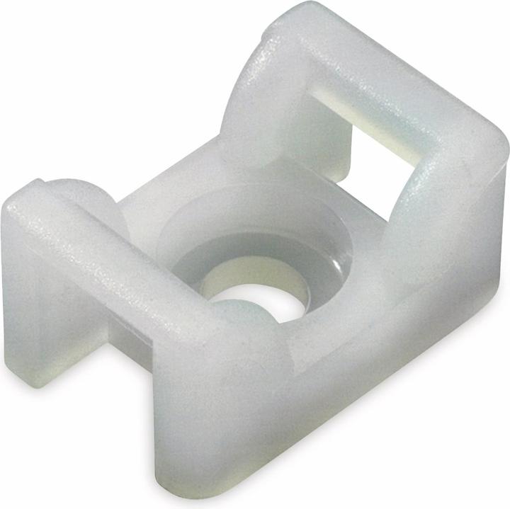 HellermannTyton Befestigungssockel KR6-G5 (Befestigungsschlaufen, 18 mm, 100 Stk.)