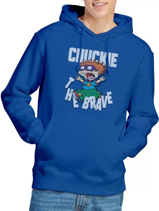 Immagine prodotto Rugrats Chuckie The Brave Felpa con Cappuccio Uomo (S)