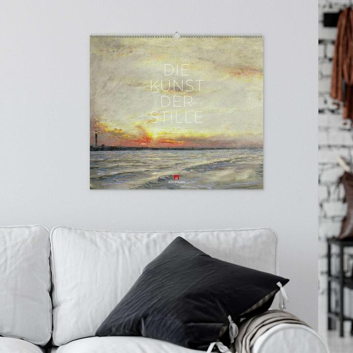 Produktbild Die Kunst der Stille Kalender 2026 (54 x 48 cm, Harter Einband, Französisch, Englisch)