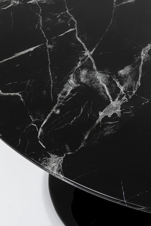 Produktbild Kare Design Tisch Solo Marble Schwarz Ø 110cm (110 x 110 x 75 cm)