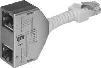 Produktbild Metz Connect BTR Cable sharing Adpter Set pnp 1 ISDN ISDN silber