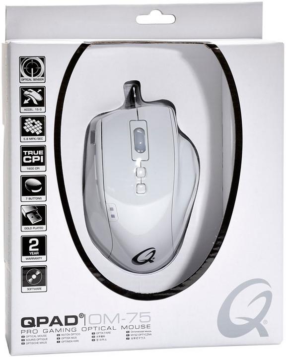 Immagine prodotto QPAD Mouse ottico OM-75 (Cablato)