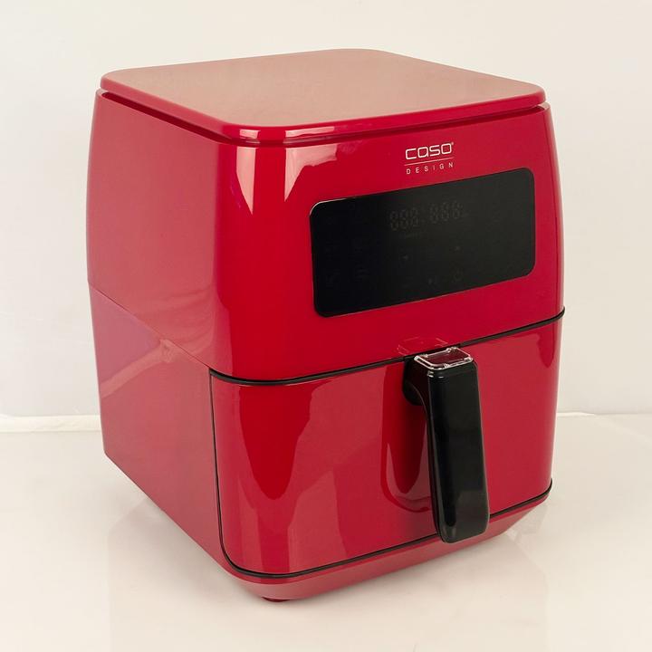 Actual product image Caso Designer Air Fryer AF 600 XL Capacity 6 L Red