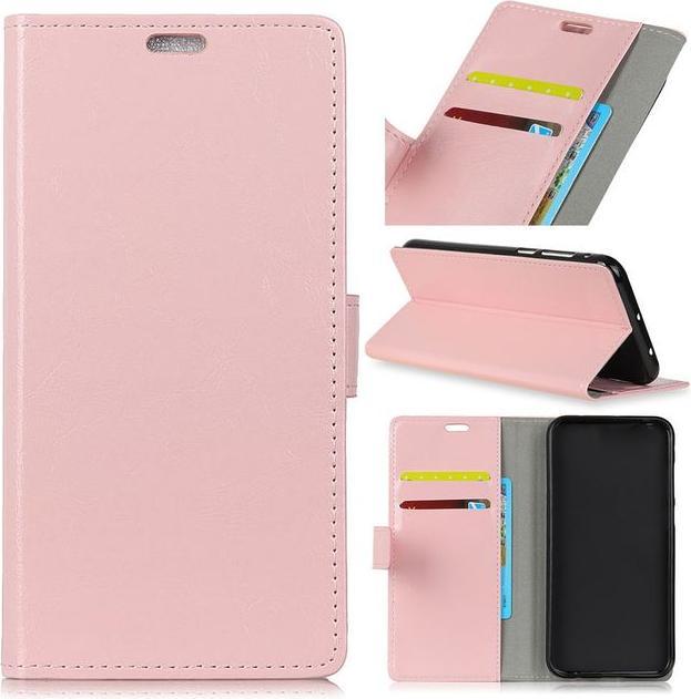 Actual product image MU Classic Crazy Horse Leather Bookcover Series (Motorola Moto G7 Power)